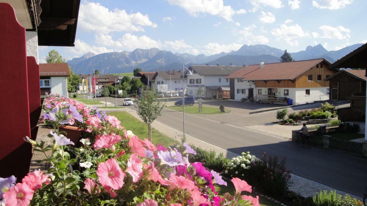 Gaestehaus-Pension Keiss Hopferau Dış mekan fotoğraf